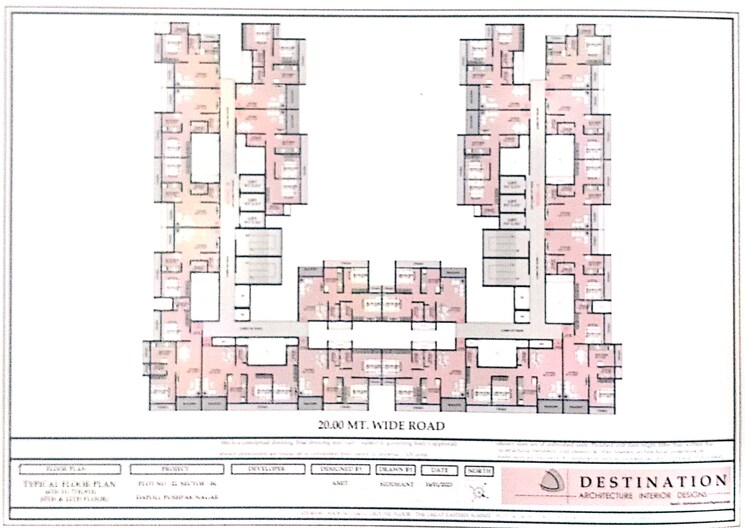 Floor Plan, bn-kavya-hills 1 Bedroom 775 Sq.Ft. Apartment In Dapoli Navi Mumbai 7710671