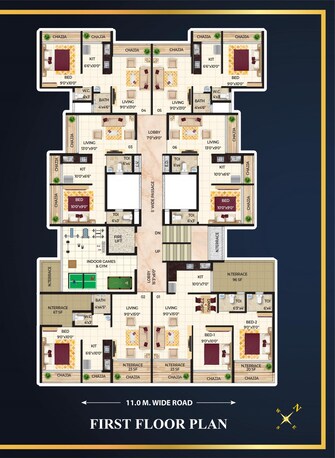 1 BHK Apartment For Resale in SG Ashtavinayak Diamond Pushpak Nagar Navi Mumbai  7710793