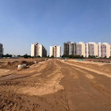  Plot – Exterior View View at Sector 77 - for Sale