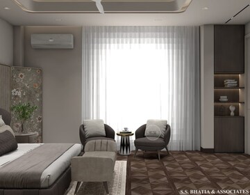 Living Room in 2 BHK Apartment at SCC Sapphire, Raj Nagar Extension – for Sale