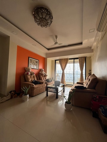 3 BHK Apartment For Rent in Sai Sthaan Apartment Nerul Navi Mumbai  7712124