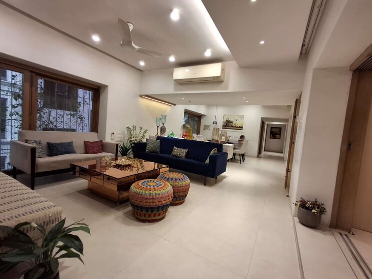 Living Room, juhu 4 Bedroom 3000 Sq.Ft. Apartment In Juhu Mumbai 7712302