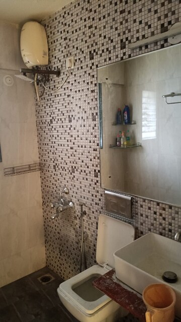 Bathroom in 3 BHK Apartment at Pimple Saudagar – for Sale
