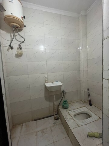 Bathroom in 3 BHK Builder Floor at Chattarpur – for Sale