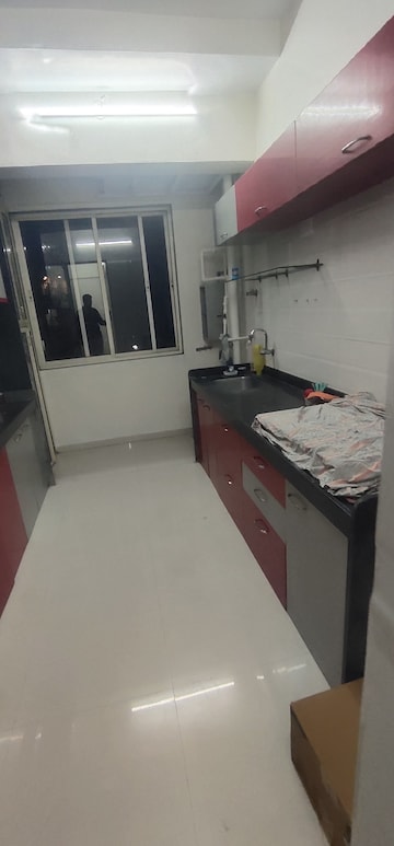 Kitchen in 2 BHK Apartment at Vertex Solitaire, Kalyan West – for Rent