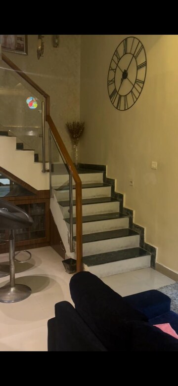 Staircase in 3.5 BHK Villa at Paramount Golfforeste, Zeta I Greater Noida – for Sale