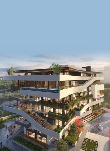 4 BHK Apartment – Exterior View View at SAS Crown, Kokapet - for Sale