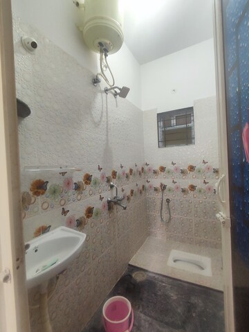 Bathroom in 2 BHK Builder Floor at Mylasandra – for Rent