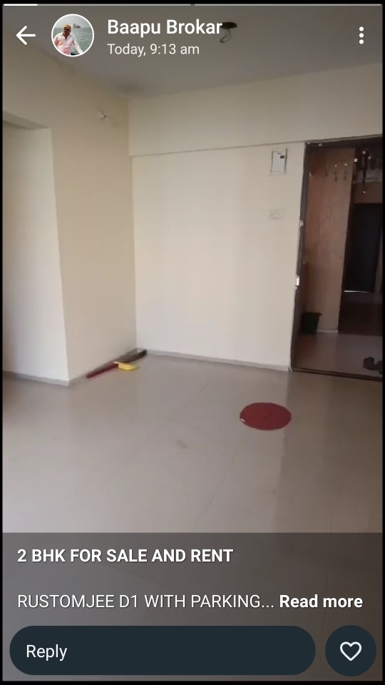 1 BHK Apartment For Rent in Vikram Rachna Towers Virar West Mumbai  7713436