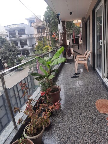 Balcony in 2 BHK Builder Floor at Palam Vihar – for Rent