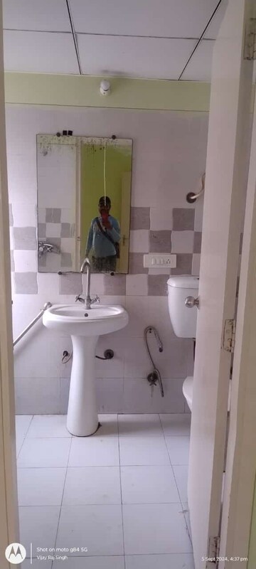 Bathroom in 2.5 BHK Apartment at Town Park White Orchid, Sector 16c Greater Noida – for Sale