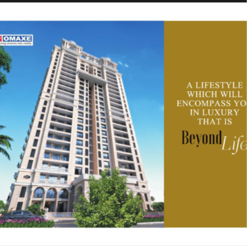 4 BHK Apartment – Exterior View View at Omaxe The Legends, Sushant Golf City - for Sale