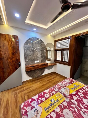 Bedroom in 3 BHK Builder Floor at Dwarka Mor – for Sale