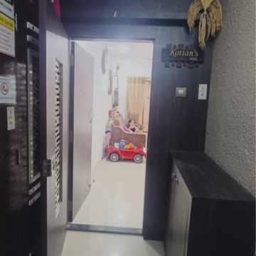 Building Lobby in 1 BHK Apartment at Vasudev Sky High, Kanakia Road – for Sale