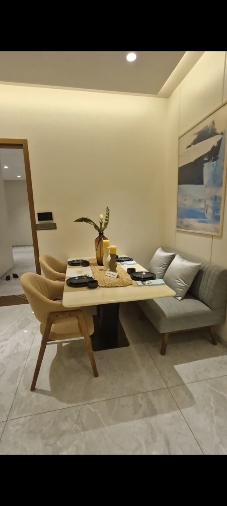 Living Room, asmi-legacy 2 Bedroom 829 Sq.Ft. Apartment In Unnat Nagar Mumbai 7715186