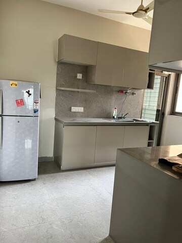 Kitchen in 3.5 BHK Apartment at Bhimjyani Verraton, Manpada – for Sale
