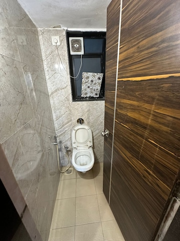 Bathroom in 1 BHK Apartment at Tulsi Aura Mumbai, Ghansoli – for Sale