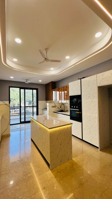 Kitchen in 4 BHK Builder Floor at Greenwood City, Sector 40 – for Sale