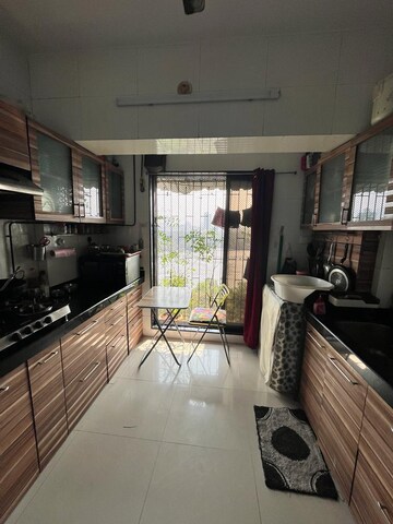 Kitchen in 2 BHK Apartment at Victory Splendour, Kopar Khairane – for Sale