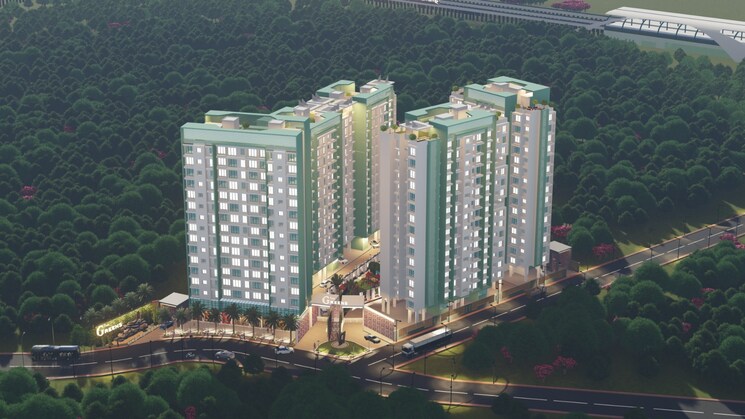 Living Room, sai-shradha-the-greens 2 Bedroom 997 Sq.Ft. Apartment In Taloja Sector 2 Navi Mumbai 7716795