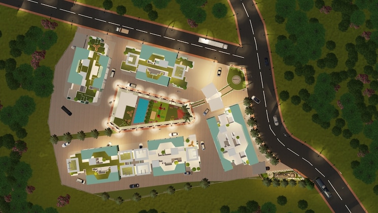 Master Plan, sai-shradha-the-greens 2 Bedroom 997 Sq.Ft. Apartment In Taloja Sector 2 Navi Mumbai 7716795