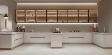 Kitchen in 4 BHK Apartment at Mantra Sky Homes, Magarpatta City – for Sale