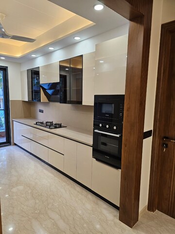 Kitchen in 4 BHK Builder Floor at Sushant Lok 2, Sector 57 – for Sale