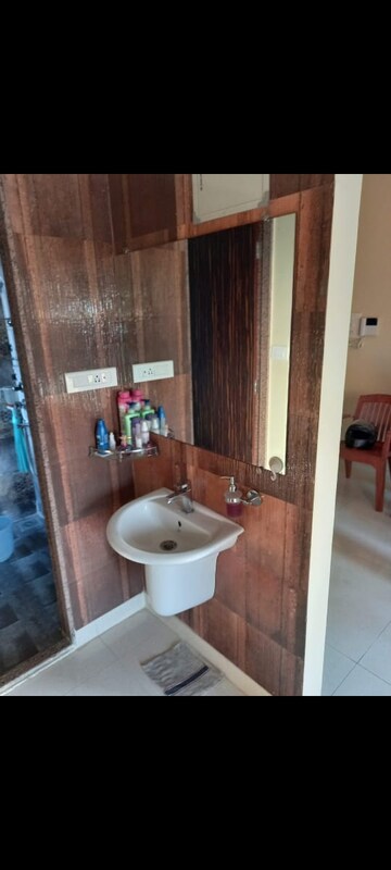 Bathroom in 1 BHK Apartment at Paradise Sai Riverdale, Taloja – for Sale
