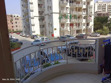 Balcony in 2 BHK Apartment at La Residentia, Tech Zone 4 Greater Noida – for Sale