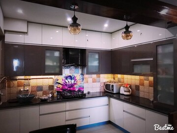 Kitchen in 2.5 BHK Apartment at La Residentia, Tech Zone 4 Greater Noida – for Sale