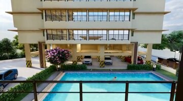 Swimming Pool in 3 BHK Penthouse at Miramar – for Sale