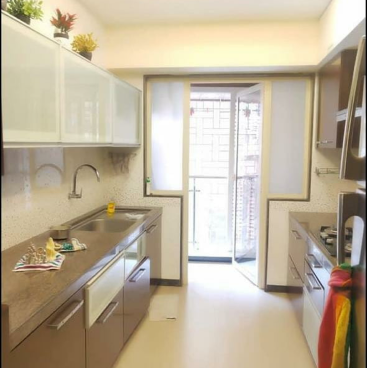 Kitchen, goregaon west 3 Bedroom 1200 Sq.Ft. Apartment In Goregaon West Mumbai 7718283