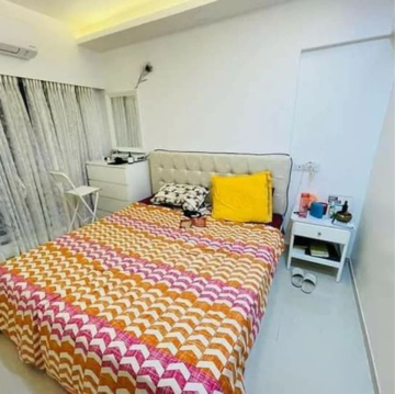 Bedroom in 2 BHK Apartment at Anmol Towers, Mahesh Nagar – for Sale