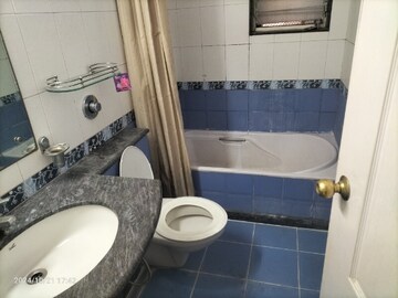 Bathroom in 3 BHK Apartment at Vascon Eves Garden, Baner – for Rent