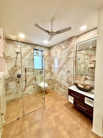 Living Room in 4 BHK Builder Floor at SS Southend Floors, South City 2 – for Sale
