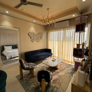 Living Room in 2 BHK Apartment at Home and Soul F Premiere, Sector 26 – for Sale