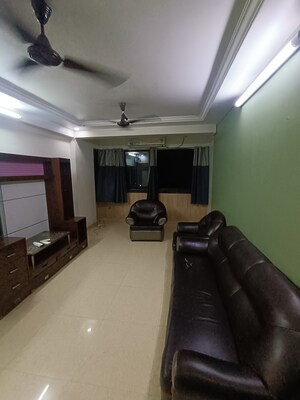 Living Room in 1 BHK Apartment at Liberty CHS, Vashi Sector 17 – for Rent
