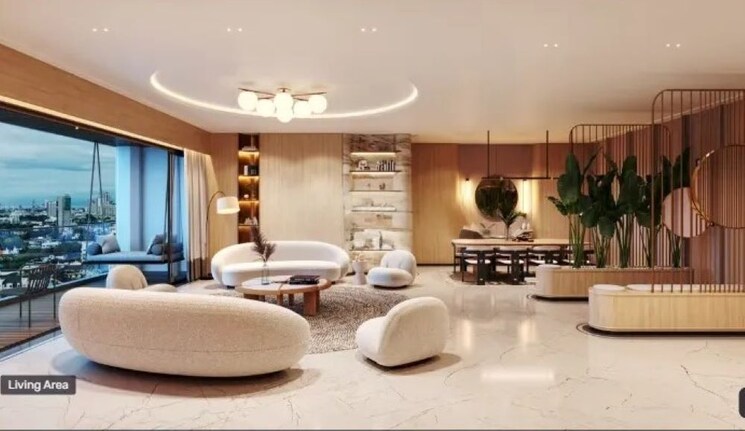 Living Room, 232-dhuleva 3 Bedroom 1033 Sq.Ft. Apartment In Girgaon Mumbai 7718936