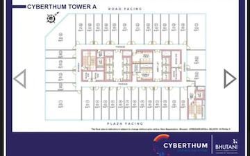 Studio Apartment For Sale in Bhutani Cyberthum, Sector 140a