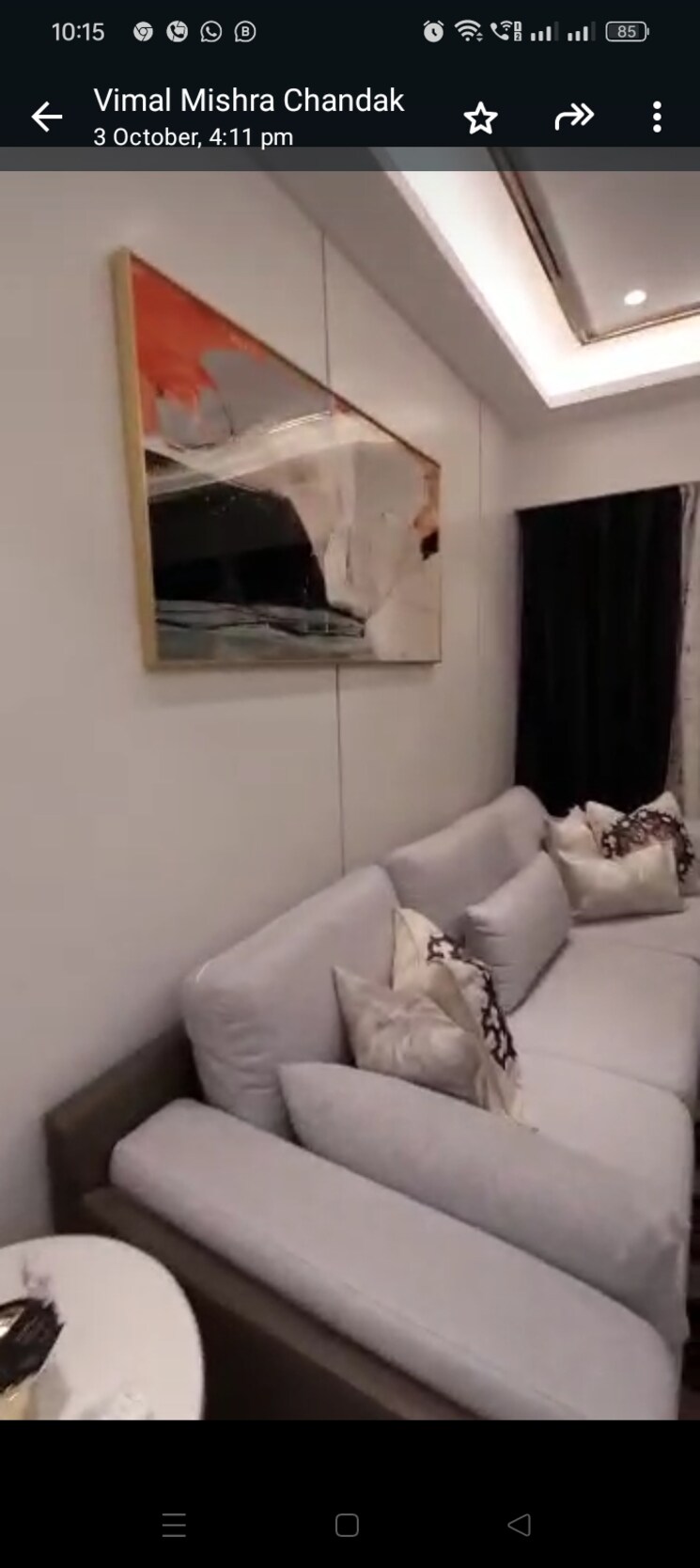 Bedroom, chandak-cornerstone 2 Bedroom 584 Sq.Ft. Apartment In Worli Mumbai 7719288