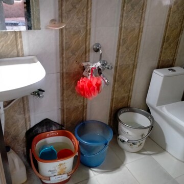 Bathroom in 2 BHK Apartment at Shree Ganesh Heights, Madhav Nagar – for Rent