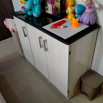Kitchen in 2 BHK Apartment at Shree Ganesh Heights, Madhav Nagar – for Rent