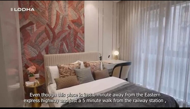 Bedroom, lodha-codename-limited-edition 2 Bedroom 750 Sq.Ft. Builder Floor In Mulund East Mumbai 7719493