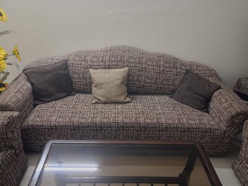 Living Room in 3 BHK Apartment at Omaxe The Palace, Gomti Nagar – for Sale