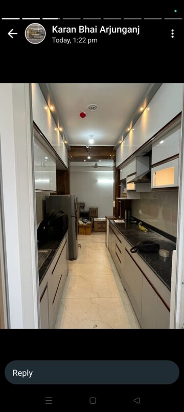 Kitchen in 3 BHK Apartment at Omaxe The Palace, Gomti Nagar – for Sale