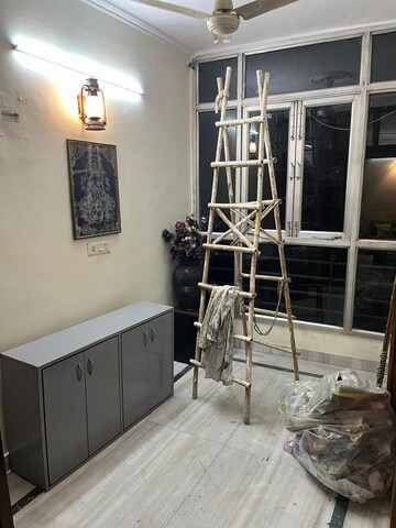 Living Room in 2 BHK Builder Floor at Lajpat Nagar – for Rent