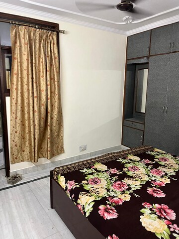 Bedroom in 2 BHK Builder Floor at Lajpat Nagar – for Rent