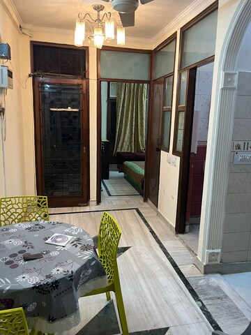 Balcony in 2 BHK Builder Floor at Lajpat Nagar – for Rent