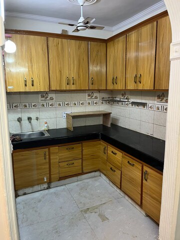 Kitchen in 2 BHK Builder Floor at Lajpat Nagar – for Rent