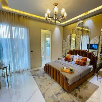 Living Room in 3 BHK Apartment at Smart World Gems, Sector 89 – for Sale
